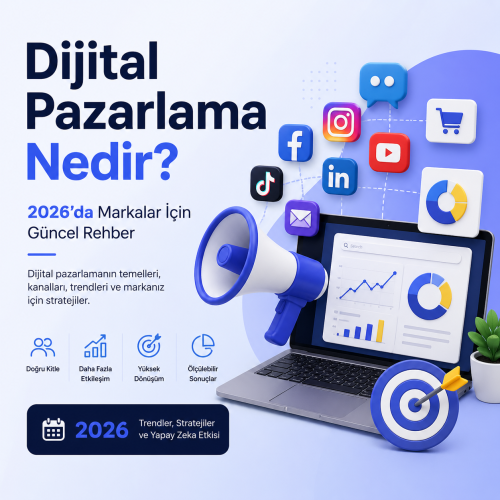 Dijital Pazarlama Nedir? 2026’da Markalar İçin Güncel Rehber