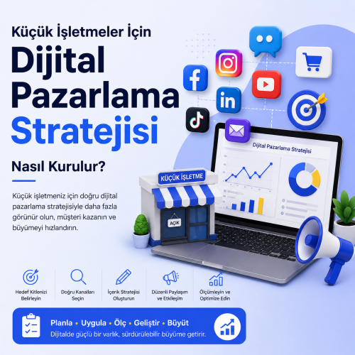Küçük İşletmeler İçin Dijital Pazarlama Stratejisi Nasıl Kurulur?
